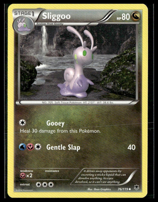 Sliggoo #76/119 XY - Phantom Forces NM