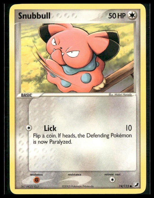 Snubbull #74/115 Unseen Forces LP