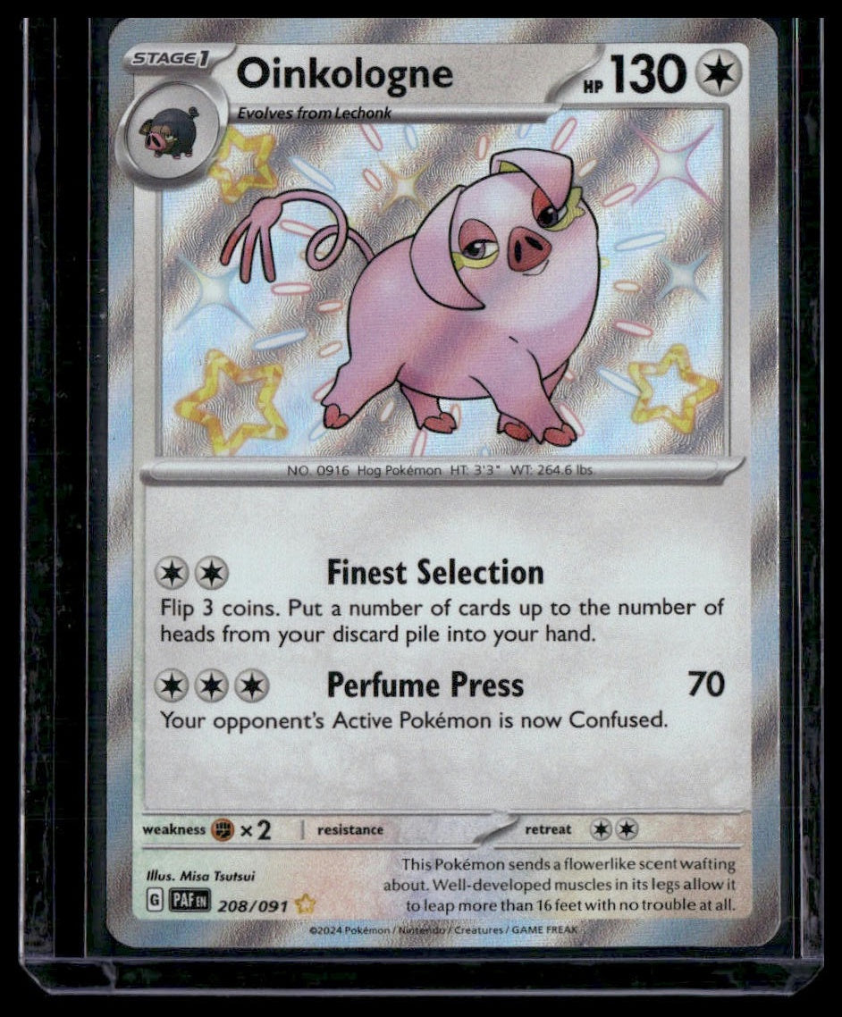 Oinkologne #208/091 Paldean Fates NM