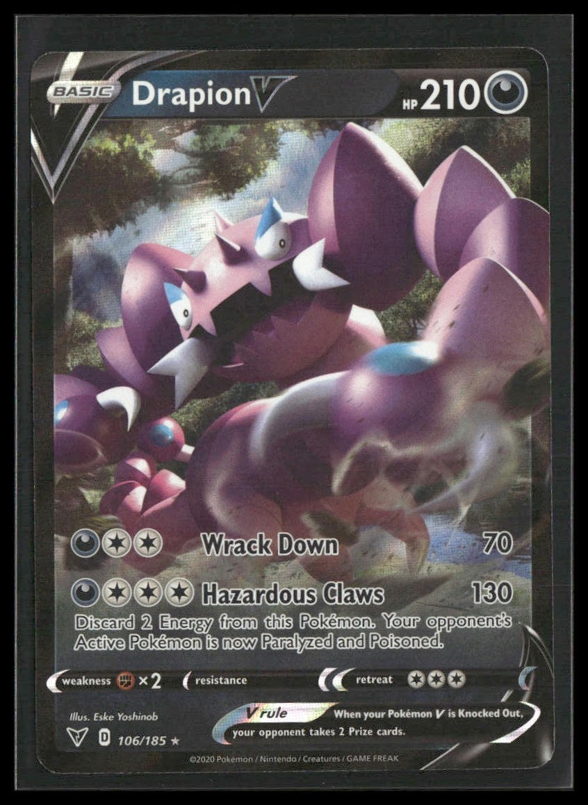 Drapion V #106/185 Vivid Voltage NM