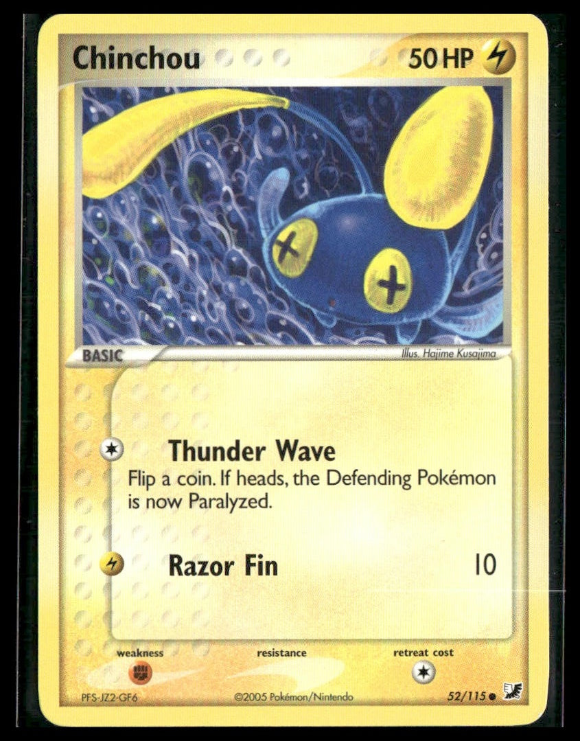 Chinchou #52/115 Unseen Forces NM