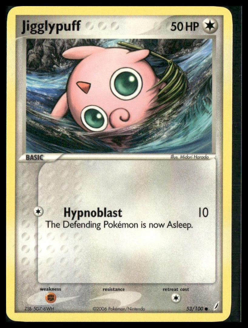 Jigglypuff #53/100 Crystal Guardians NM
