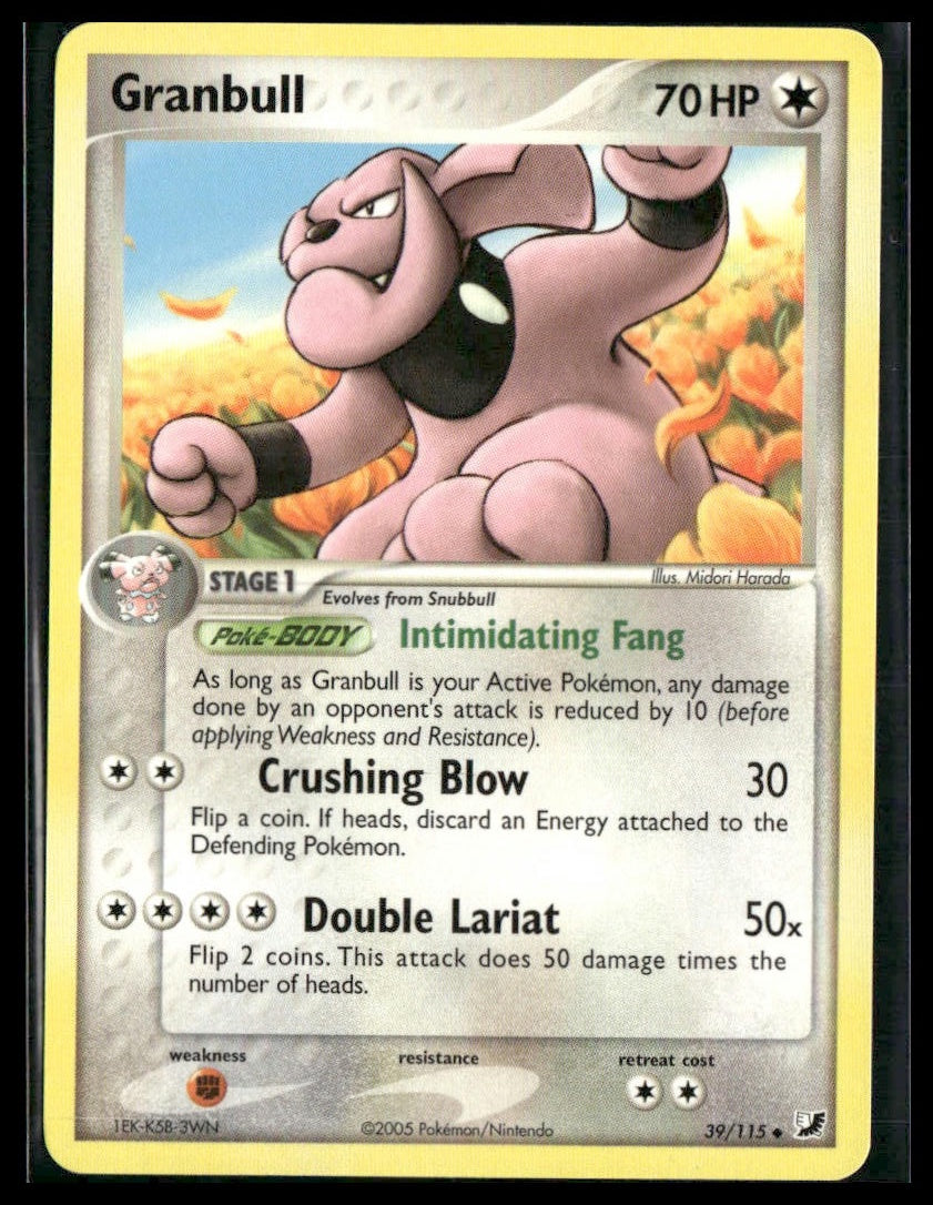 Granbull #39/115 Unseen Forces NM