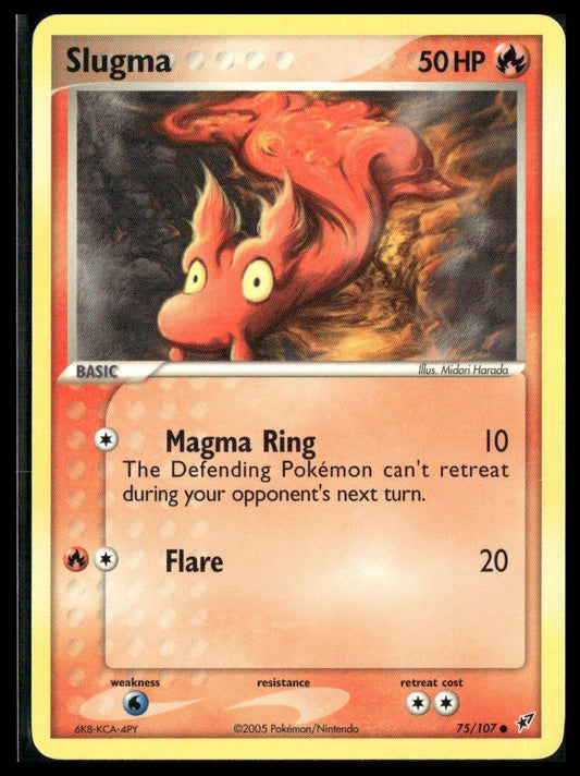 Slugma #75/107 Deoxys VLP