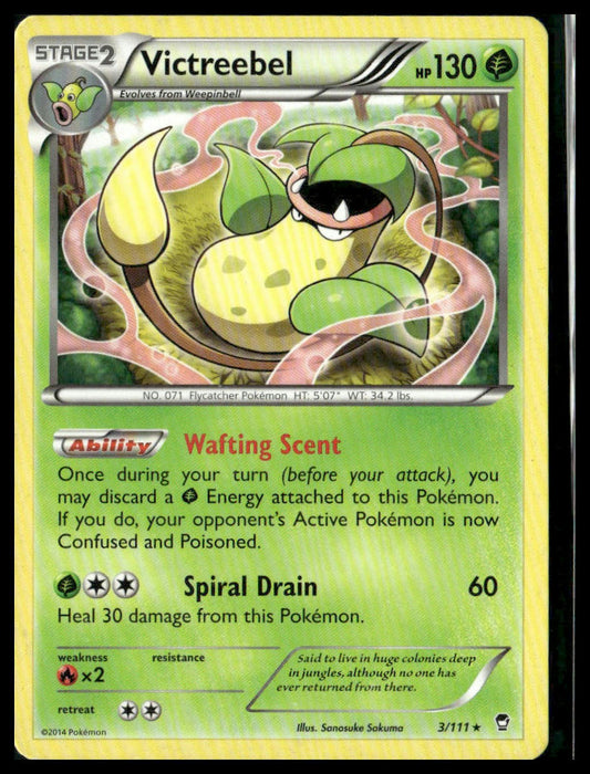 Victreebel #3/111 XY - Furious Fists MP