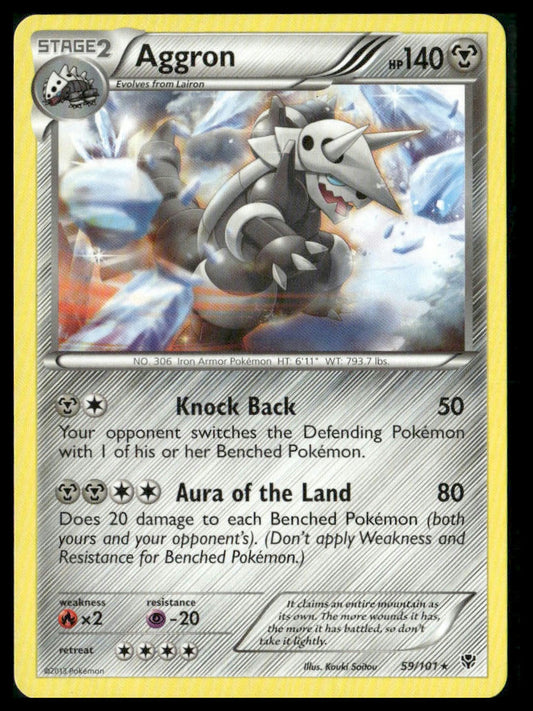 Aggron #59/101 Plasma Blast VLP