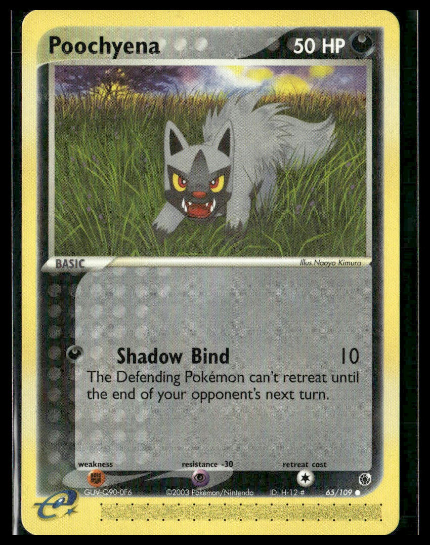 Poochyena #65/109 Ruby and Sapphire VLP