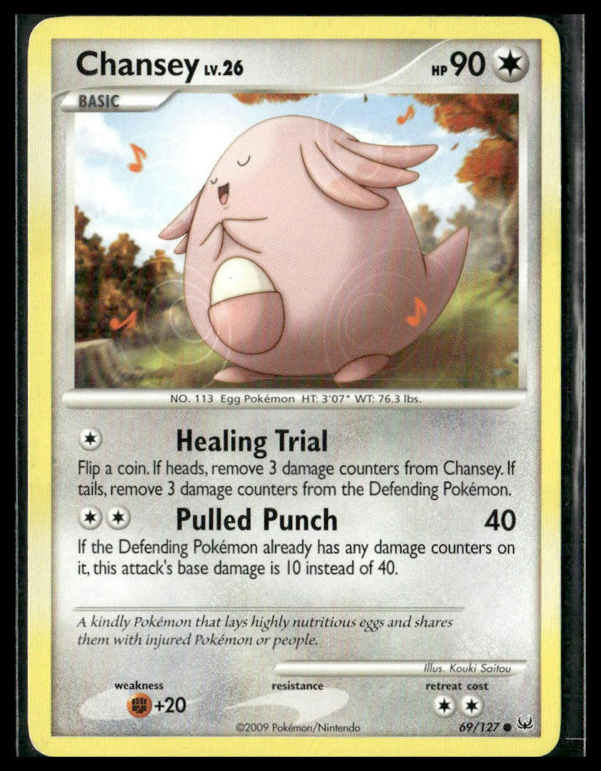 Chansey #69/127 Platinum MP