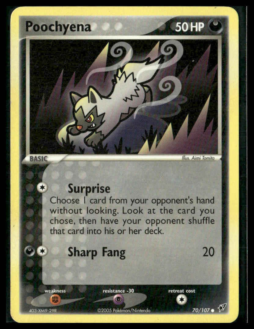 Poochyena #70/107 Deoxys LP