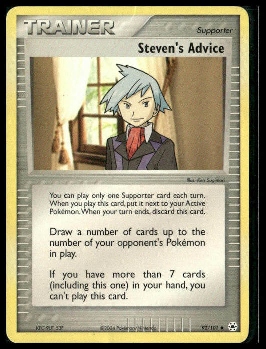 Steven's Advice #92/101 Hidden Legends MP