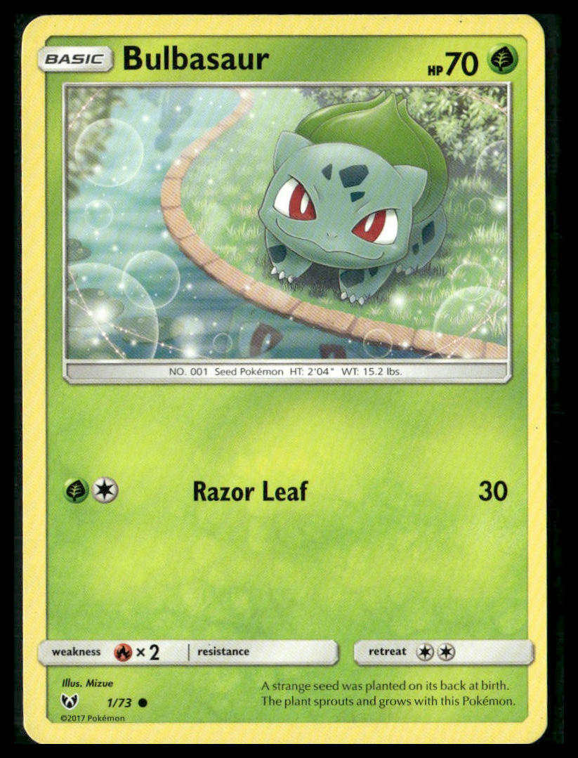 Bulbasaur #1/73 Shining Legends LP
