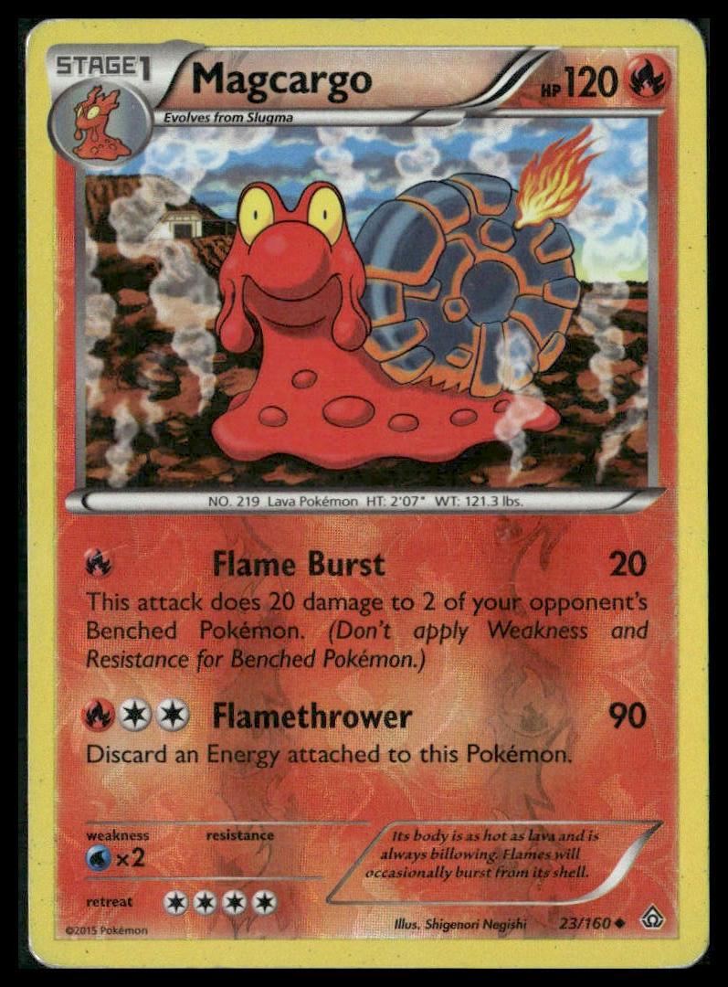Magcargo #23/160 Reverse Holo XY - Primal Clash MP