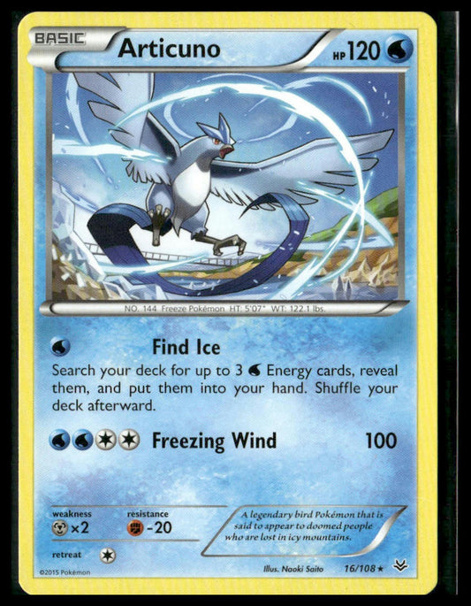 Articuno #16/108 XY - Roaring Skies LP