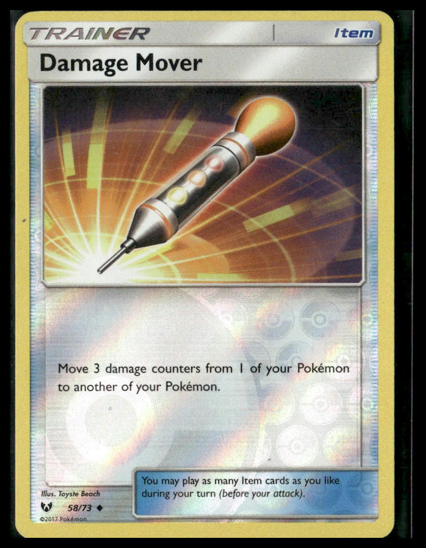 Damage Mover #58/73 Reverse Holo Shining Legends LP
