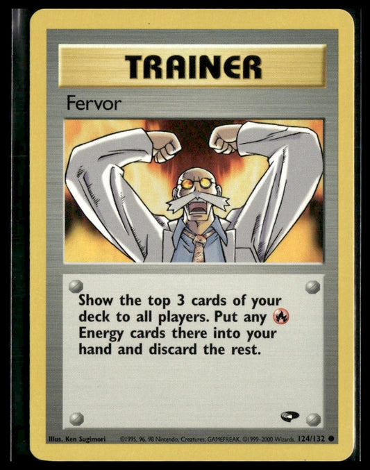 Fervor #124/132 Gym Challenge LP