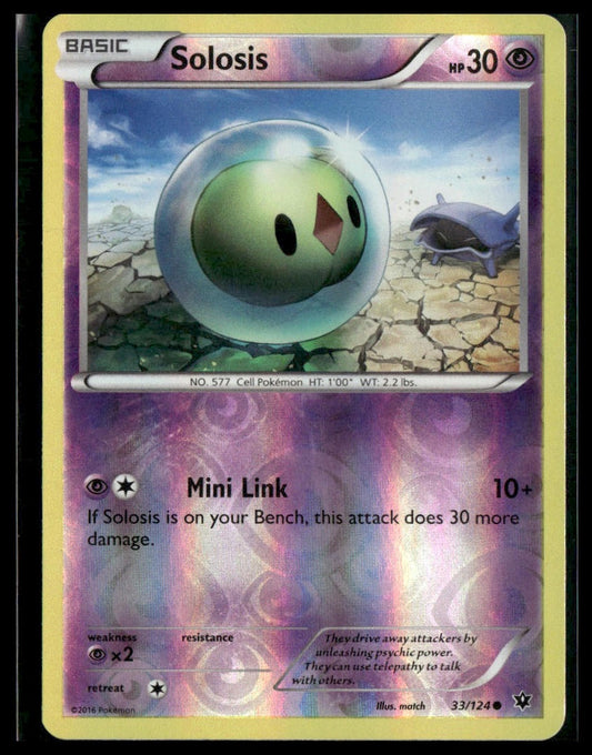 Solosis #33/124 Reverse Holo Fates Collide MP
