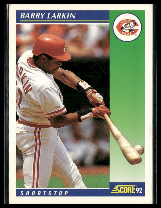 Barry Larkin #100 1992 Score Cincinnati Reds