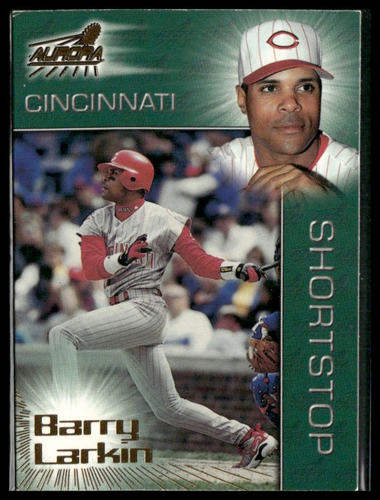Barry Larkin #120 1998 Pacific Aurora Cincinnati Reds