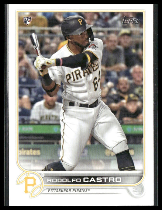 Rodolfo Castro #85 Rookie 2022 Topps Pittsburgh Pirates