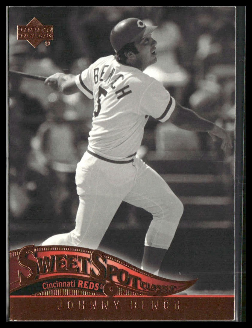 Johnny Bench #47 2005 Upper Deck Sweet Spot Classic Cincinnati Reds