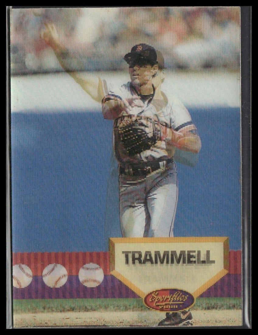 Alan Trammell #93 1994 Sportflics 2000 Detroit Tigers Lenticular
