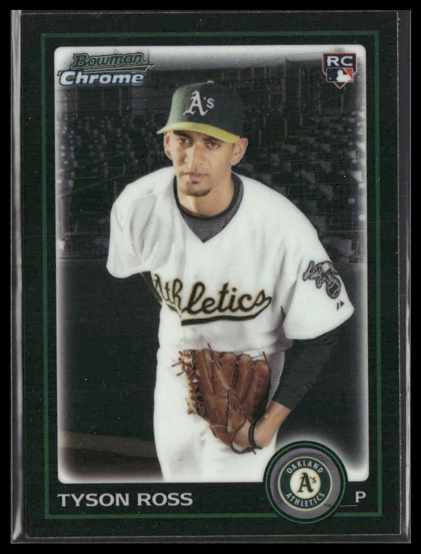 Tyson Ross #BDP98 Rookie 2010 Bowman Draft Picks Chrome Oakland Athletics