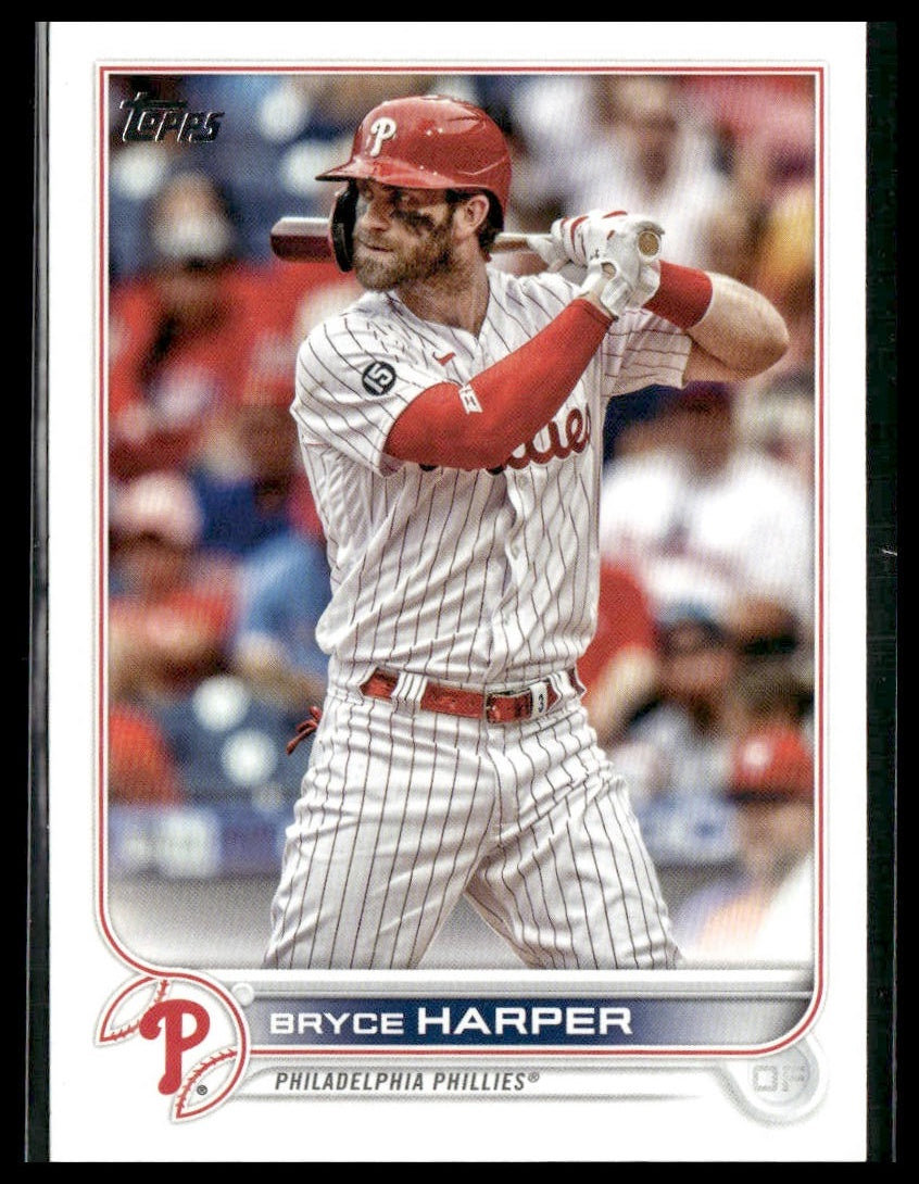 Bryce Harper #250 2022 Topps Philadelphia Phillies