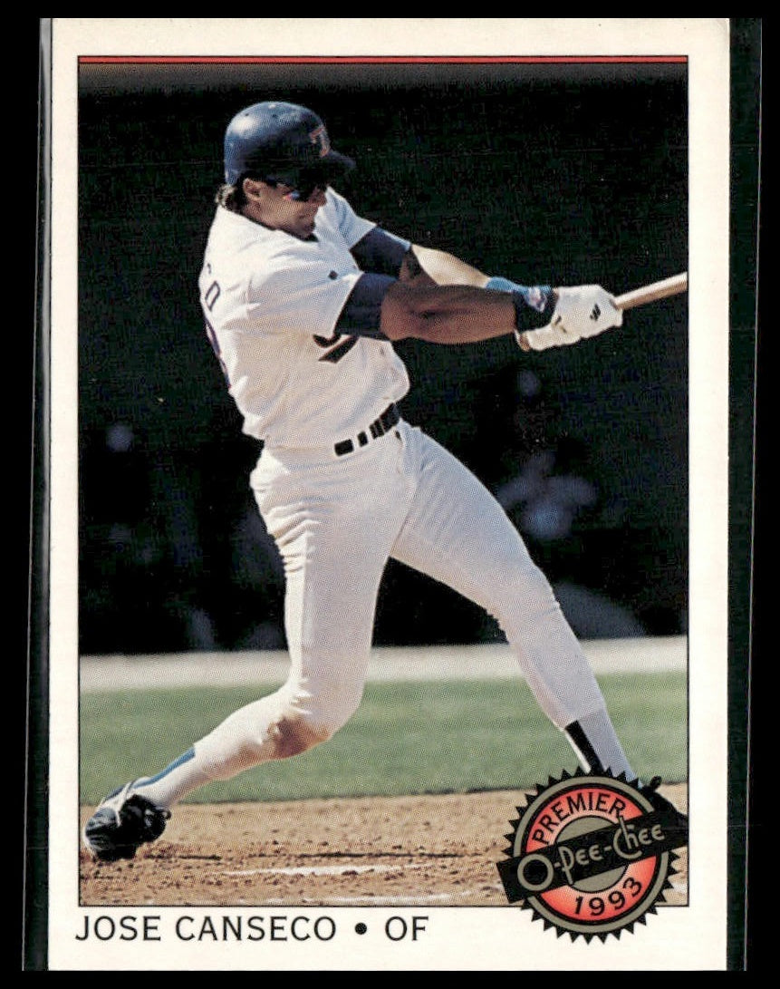Jose Canseco #81 1993 O-Pee-Chee Premier Texas Rangers