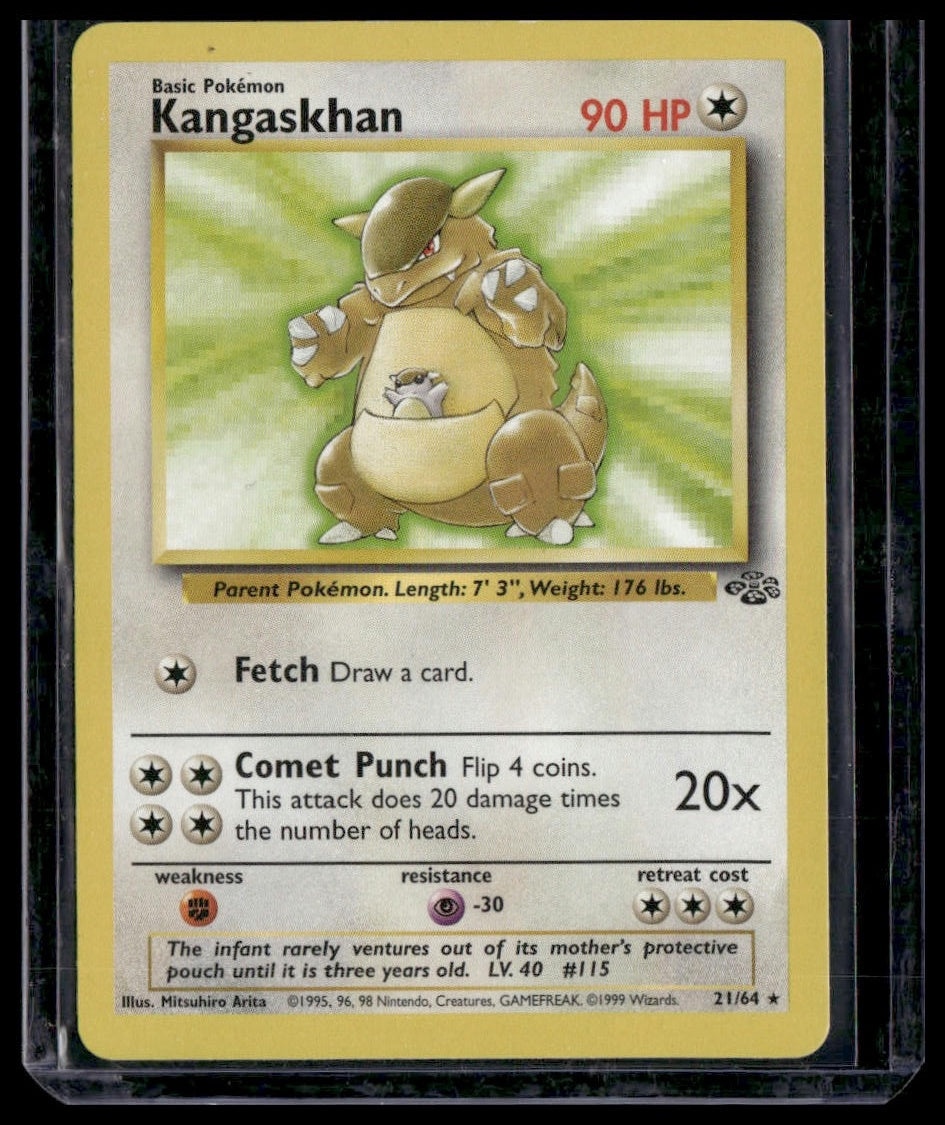 Kangaskhan #21/64 Jungle LP