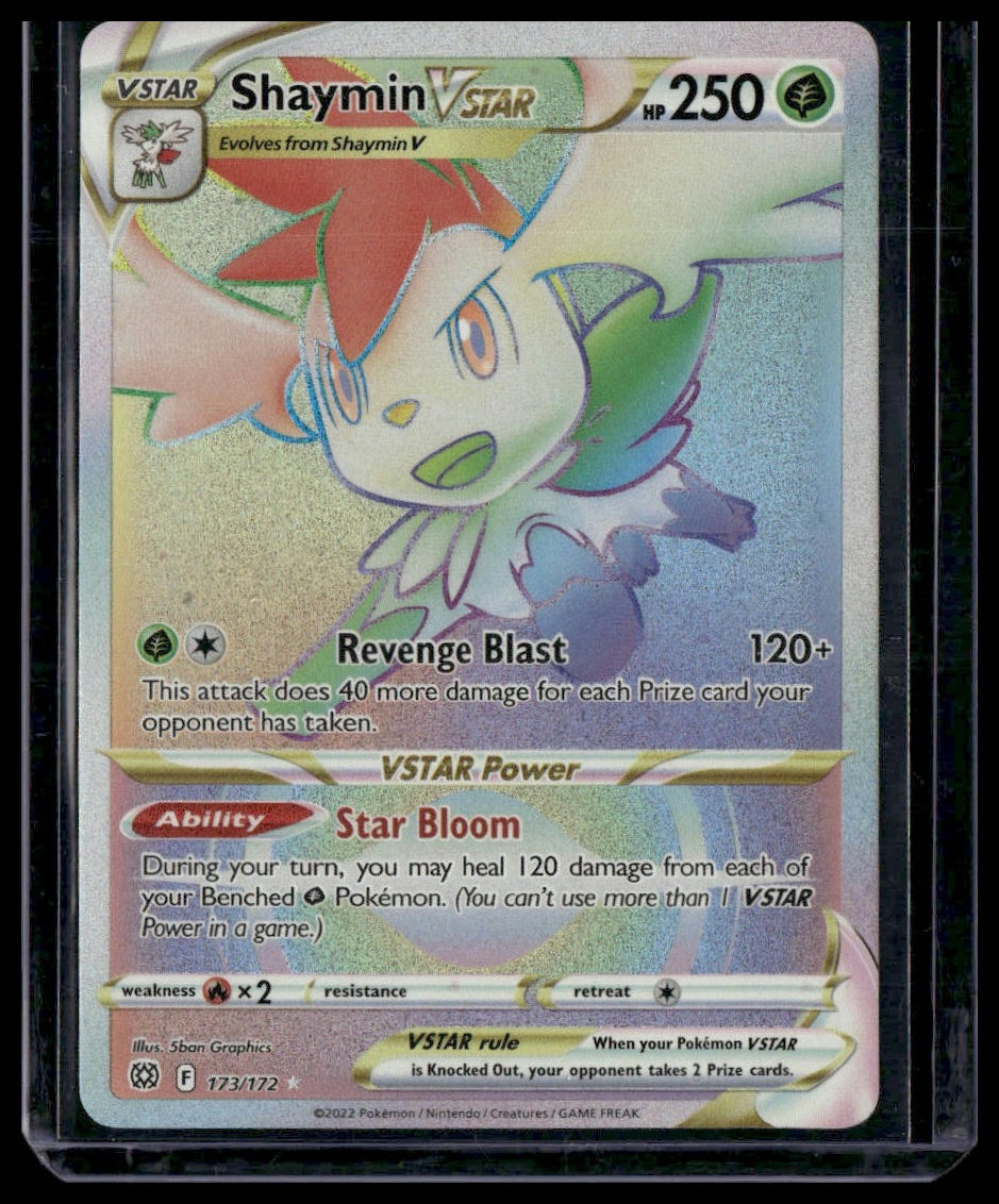 Shaymin VSTAR (Secret) #173/172 Brilliant Stars LP