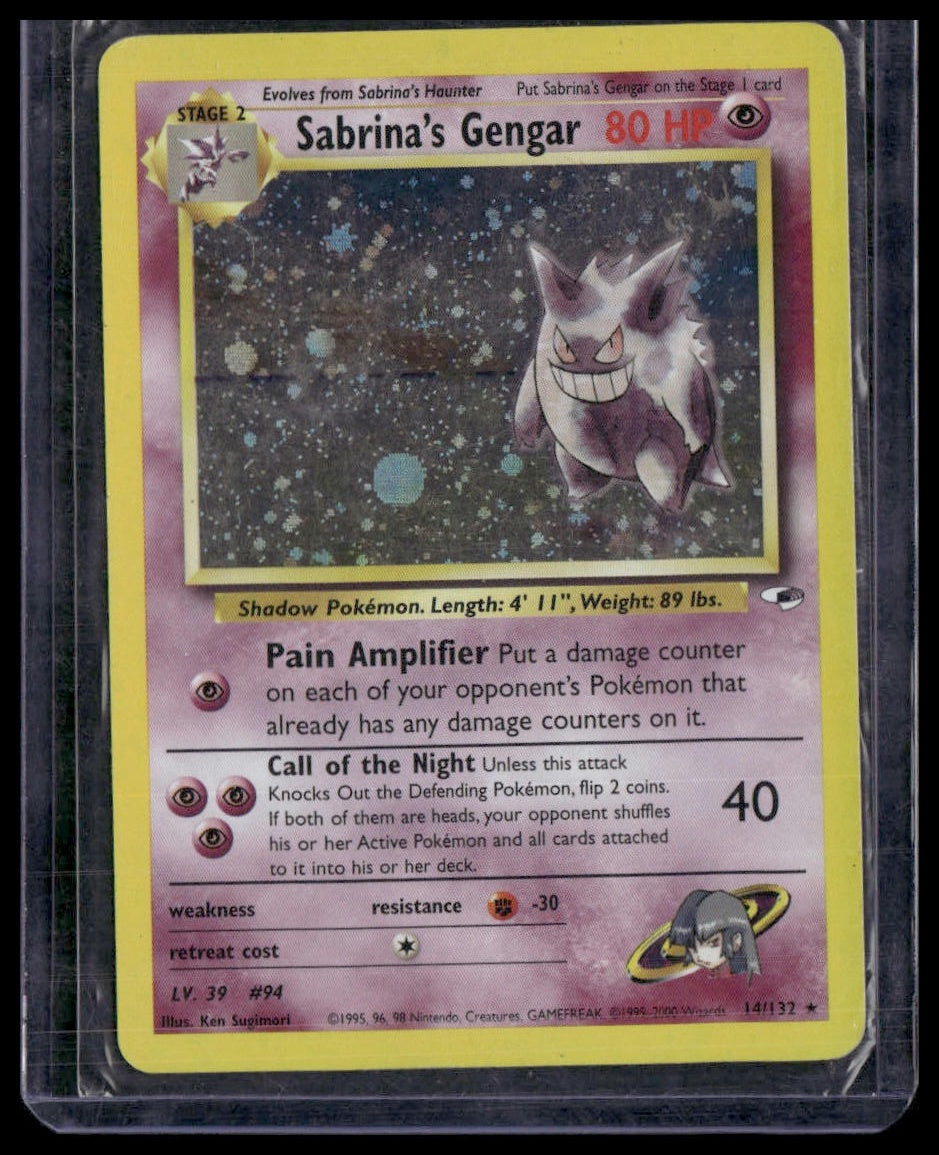 Sabrina's Gengar #014/132 Gym Heroes MP