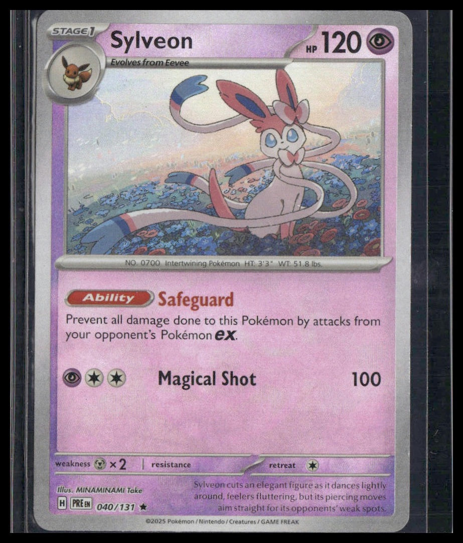 Sylveon (Poke Ball) #040/131 Prismatic Evolutions NM