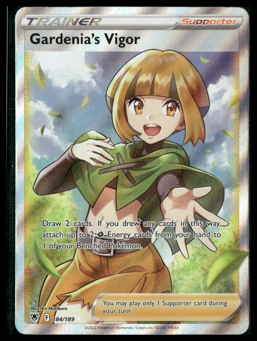 Gardenia's Vigor (Full Art) #184/189 Astral Radiance NM