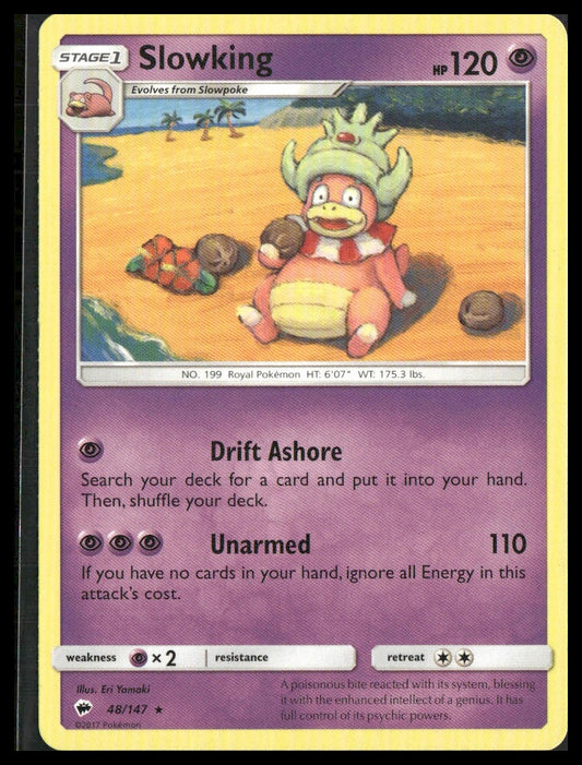 Slowking #48/147 SM - Burning Shadows LP