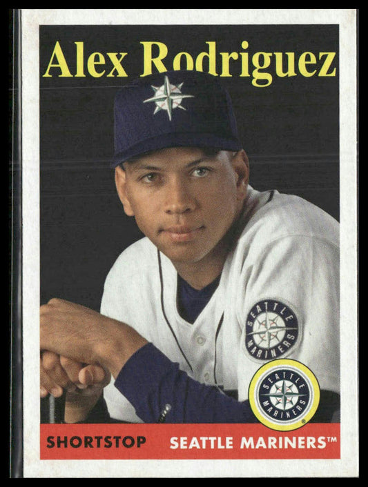 Alex Rodriguez #90 2019 Topps Archives Seattle Mariners
