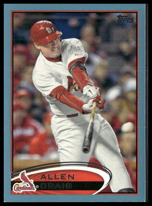 Allen Craig #402 2012 Topps Blue St. Louis Cardinals