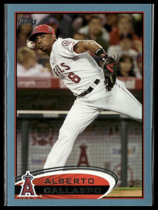 Alberto Callaspo #189 2012 Topps Blue Los Angeles Angels