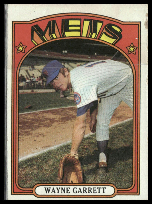 Wayne Garrett #518 1972 Topps New York Mets