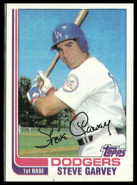 Steve Garvey #179 1982 Topps Los Angeles Dodgers