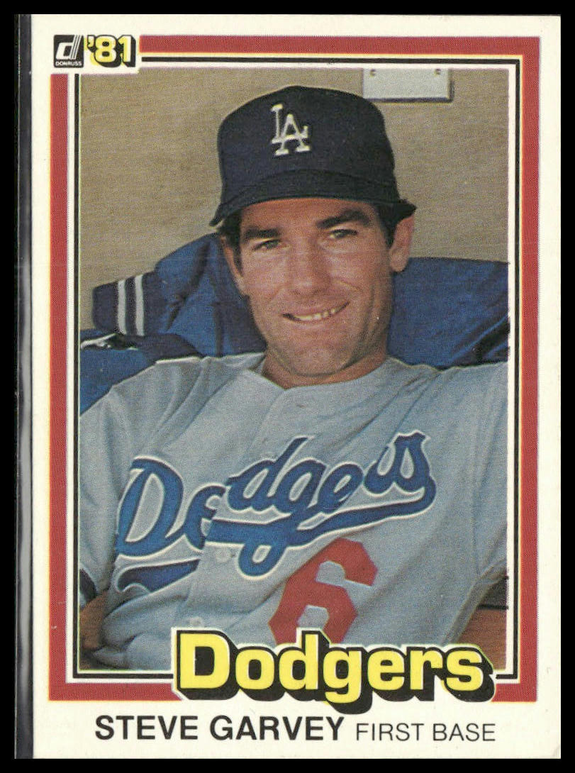 Steve Garvey #56 1981 Donruss Los Angeles Dodgers