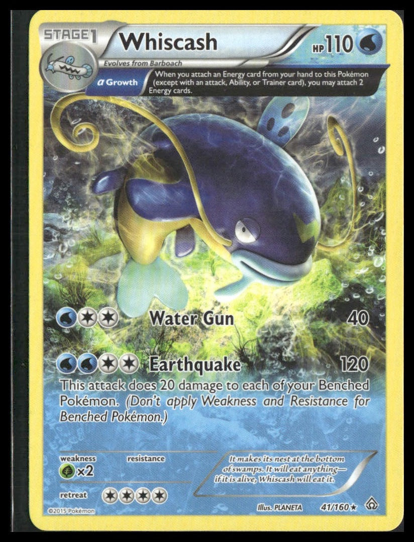 Whiscash (Alpha) #41/160 XY - Primal Clash LP