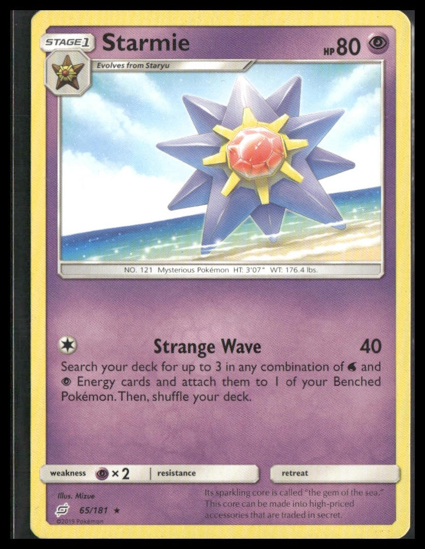 Starmie #65/181 SM - Team Up MP