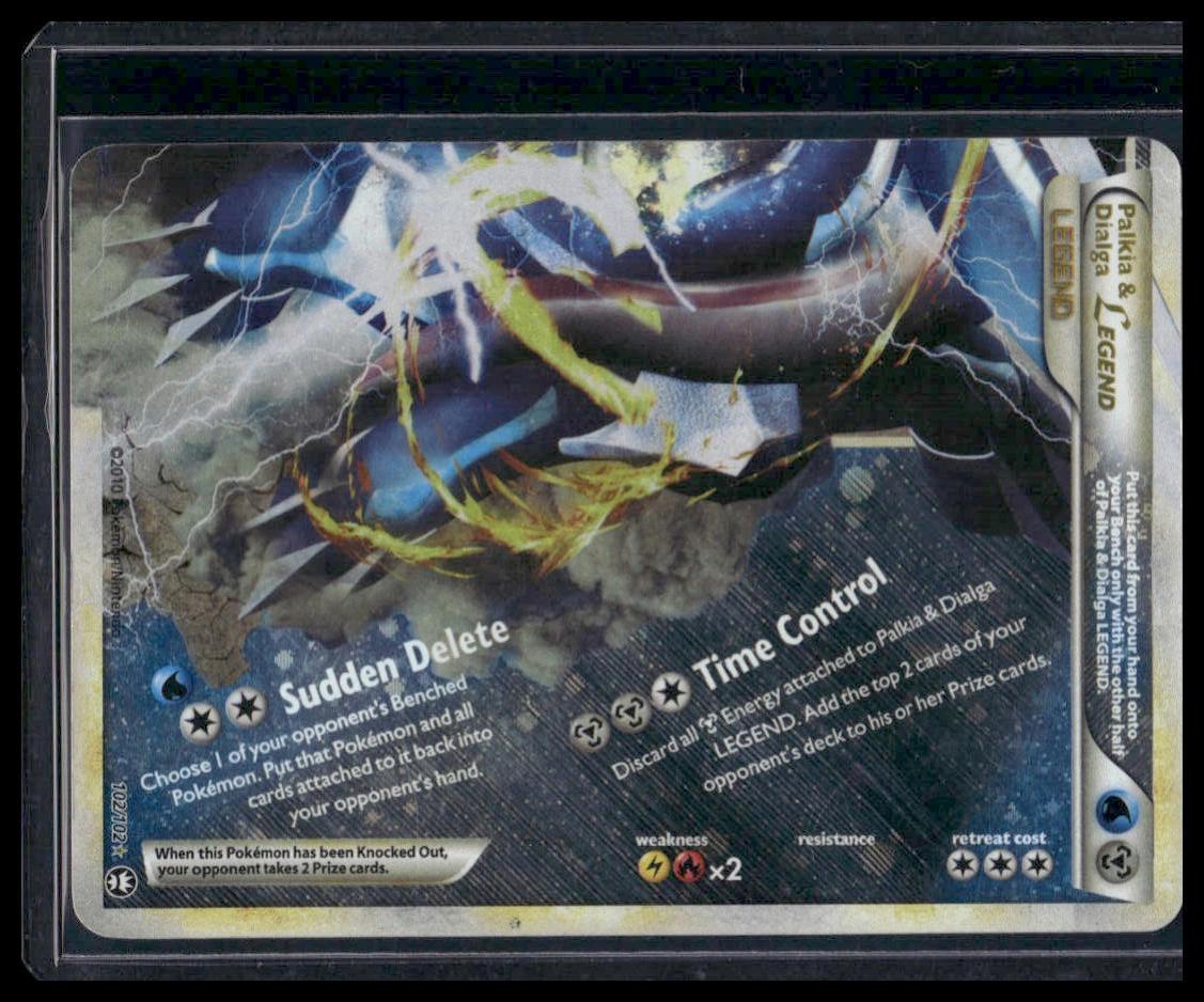 Palkia & Dialga Legend (Bottom) #102/102 Triumphant MP