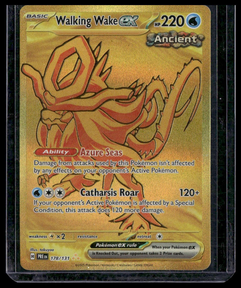 Walking Wake ex #178/131 Prismatic Evolutions NM