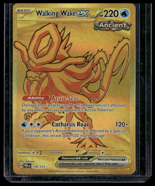 Walking Wake ex #178/131 Prismatic Evolutions NM