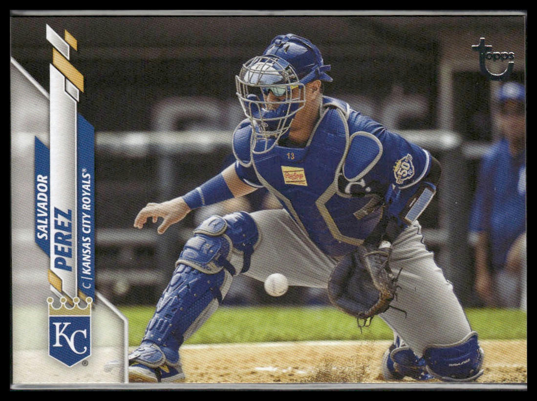 Salvador Perez #553 2020 Topps Vintage Stock #/99 Kansas City Royals