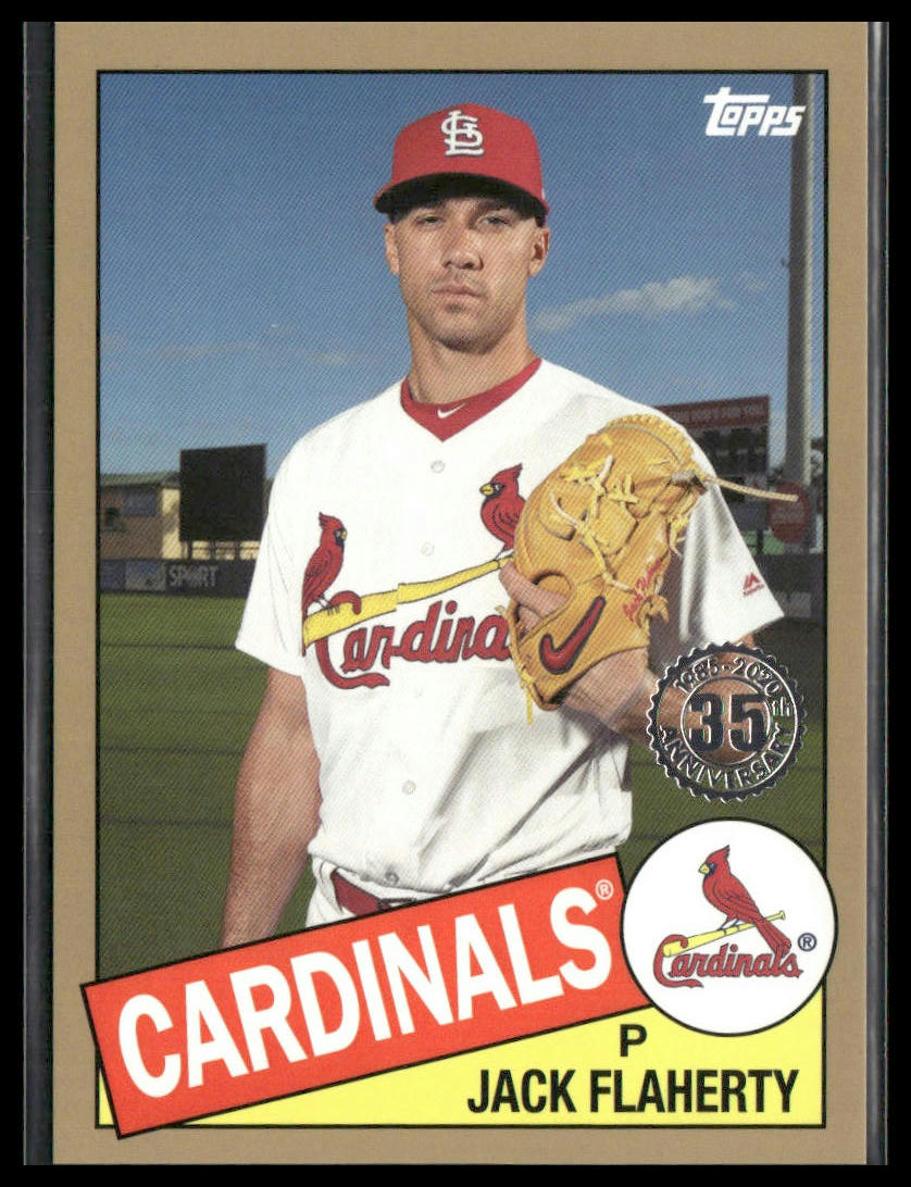 Jack Flaherty #85TB-43 2020 Topps 35th Anniversary #/50 St. Louis Cardinals