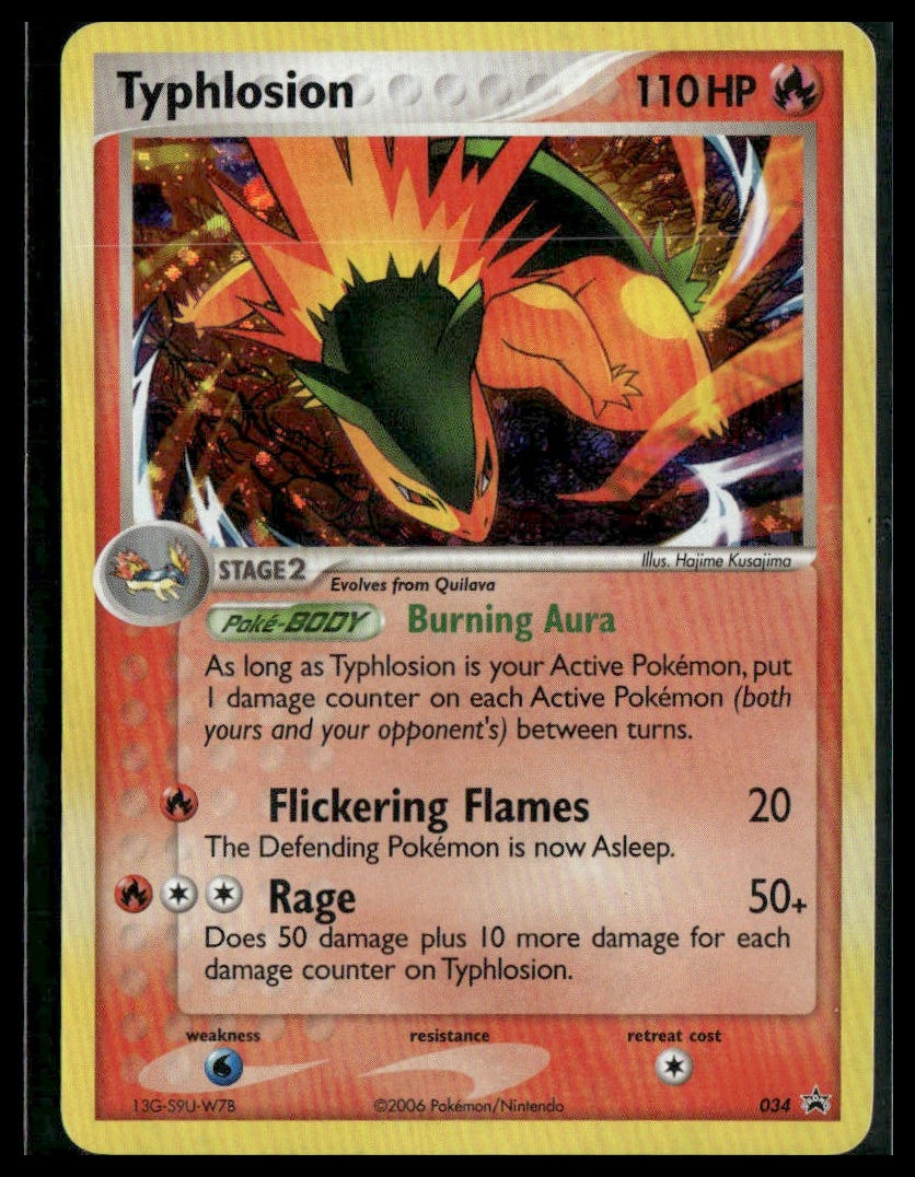 Typhlosion #034 Nintendo Promos MP