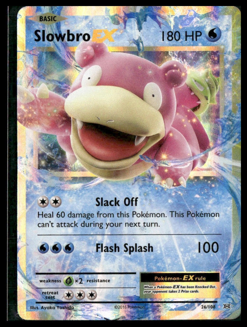 Slowbro EX #26/108 XY - Evolutions NM