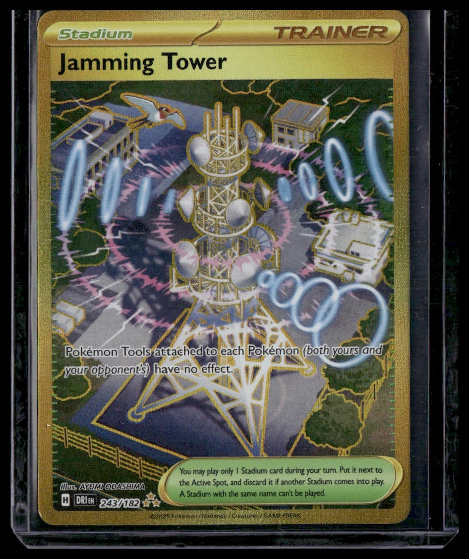 Jamming Tower #243/182 Destined Rivals NM